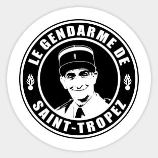 Le Gendarme de Saint-tropez Sticker